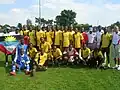 Nationalmannschaft im Fußball. Sie war noch nie bei einer WM dabei.