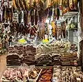 Fleischwaren auf einem Markt in Brasilien