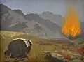 Mit dem brennenden Dornbusch befahl Gott Mose, sein Volk aus Ägypten zu führen.