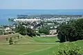 An der Rheinmündung gibt es einen kleinen Flughafen.