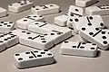 Spielsteine für das Spiel Domino