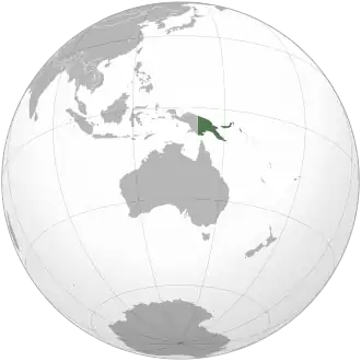 Papua New Guinea (orthographic projection).svg