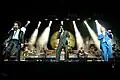 Die Berliner Band Seeed singt deutschen Reggae.