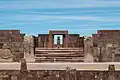 Tiwanaku besteht heute nur noch aus Ruinen. Vor Kolumbus gab es hier eine bedeutende Kultur.