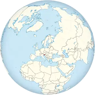 Slovenia on the globe (Europe centered).svg