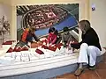 In vielen Museen sieht man Mini-Häuser oder Stadt-Modelle, wie hier im Schulmuseum in Polička in Tschechien.