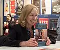 Eine Schriftstellerin und Historikerin, Doris Kearns Goodwin, die ein Buch vorstellt