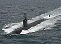 Dieses amerikanische U-Boot wird mit Atomenergie betrieben.