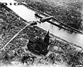 Die zerstörte Altstadt gegen Ende des Zweiten Weltkriegs