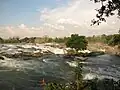 Ein Wasserfall im Süden von Laos