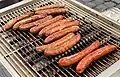 Bratwürste auf dem Grill