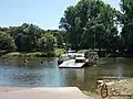 Fähre bei Brachwitz in Sachsen-Anhalt