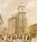 Die Paulskirche im Jahr 1848