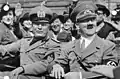 Hitler und Mussolini trafen sich mehrmals. Hier sieht man sie im Jahr 1938 in München.