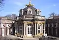 Der Sonnentempel des neuen Schlosses in der Eremitage