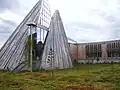Das samische Parlament in Karasjok, Norwegen