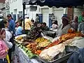 Auf einem Markt in Kolumbien