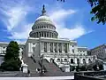 Im Kapitol befindet sich das Parlament der USA: Senat und Repräsentantenhaus.