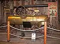 Eine transportierbare Dampfmaschine aus Frankreich aus dem Jahr 1927