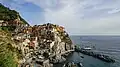 Manarola ist eine kleine Stadt in Italien.