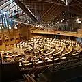 Schottland hat ein eigenes Parlament.