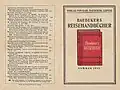 Ein Werbeprospekt aus dem Jahr 1927: Baedeker-Handbücher gibt es seit etwa 200 Jahren.