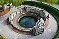 Die Donauquelle im Schlosspark von Donaueschingen, in Baden-Württemberg