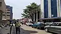 Eine Straße in Lomé