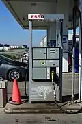 An dieser Tankstelle in Kanada kann man Diesel tanken.
