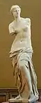 Die Venus von Milo ist eine Marmor-Skulptur der griechischen Liebesgöttin.