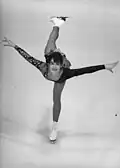 Katharina Witt war eine bekannte Eiskunstläuferin in der DDR.