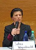 Sahra Wagenknecht war lange Zeit Mitglied der Partei und hat dann eine eigene Partei gegründet.