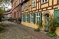 Alte Gebäude an der Straße Am Johanniskloster
