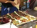 Essen an der Straße in Japan