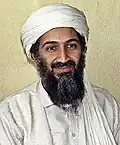Osama bin Laden war ein reicher Mann aus Saudi-Arabien. Erst unterstützte er die USA, dann bekämpfte er sie.
