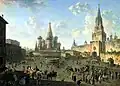 Der Rote Platz vor über 200 Jahren
