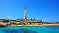 Ein Leuchtturm auf der Insel Bimini, die zu den Bahamas gehört. Im Jahr 1969 sind hier zwei Leuchtturmwärter verschwunden.