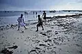 Einer der Strände von Mogadischu in Somalia