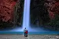 Ein Wasserfall im Grand Canyon