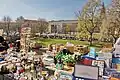 Auf einem Flohmarkt in Hannover in Niedersachsen