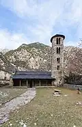 Die Kirche Santa Coloma aus dem 9. Jahrhundert