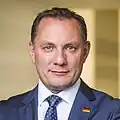 Tino Chrupalla ist der Vorsitzende der Bundespartei.