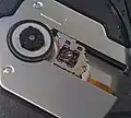 Das Laufwerk einer Blu-ray Disc