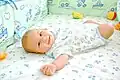 Babys lernen schon früh zu lachen.