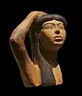 Aus dem Alten Ägypten, vor etwa 3800 Jahren: Diese Statue zeigt Arbeiter im Getreidespeicher.
