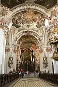 In der barocken Klosterkirche