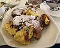 Das Gericht im Café Central in Wien