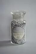 Flasche mit Silber-Amalgam