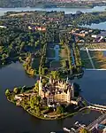 Das Schweriner Schloss: Hier trifft sich der Landtag, das Parlament des Bundeslandes.