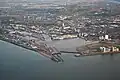 Der Hafen im Stadtteil Leith